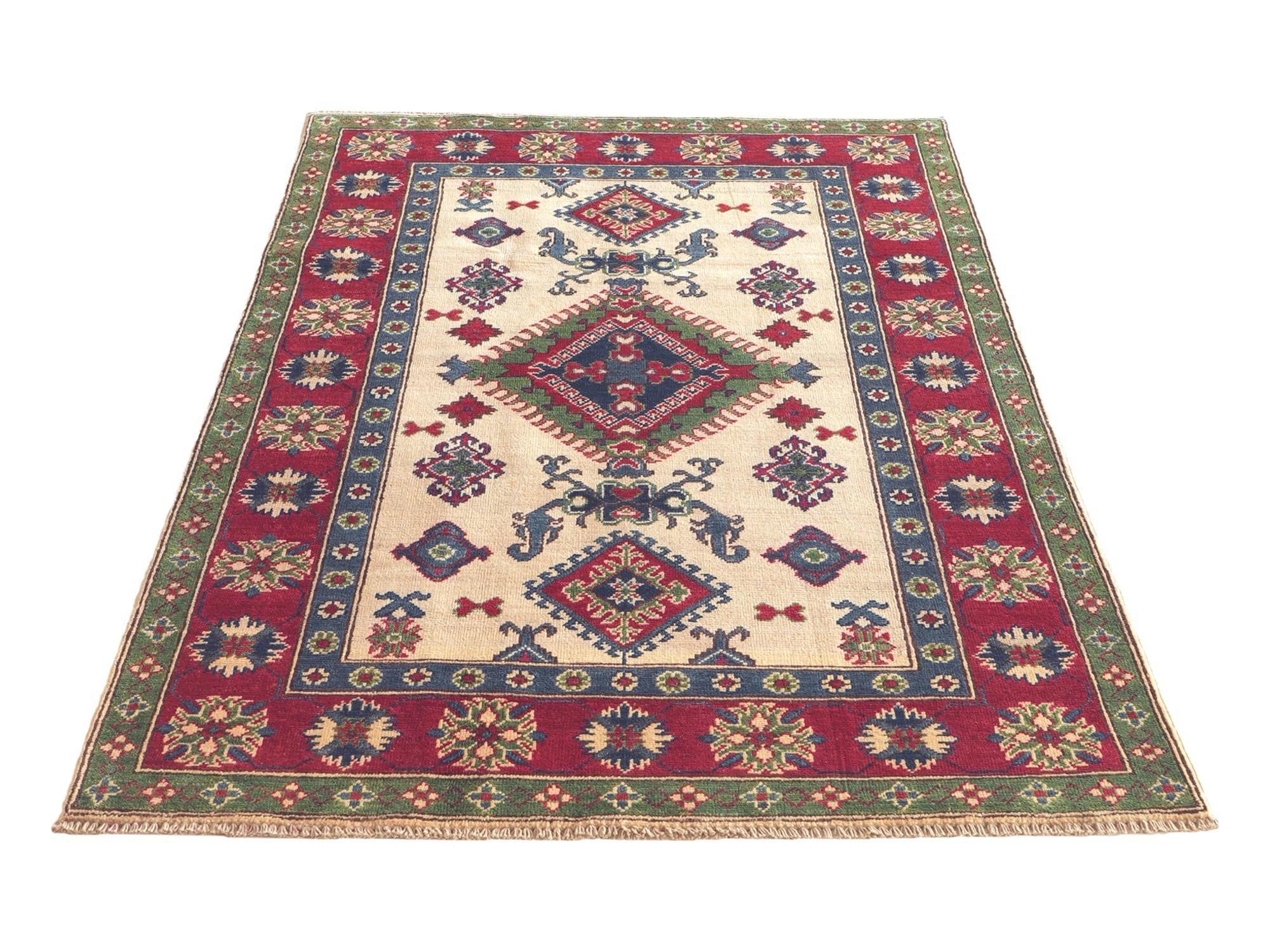 Detail image 5 of 10: 3' 10 x 6' 2 Hand Knotted Kazak Rug