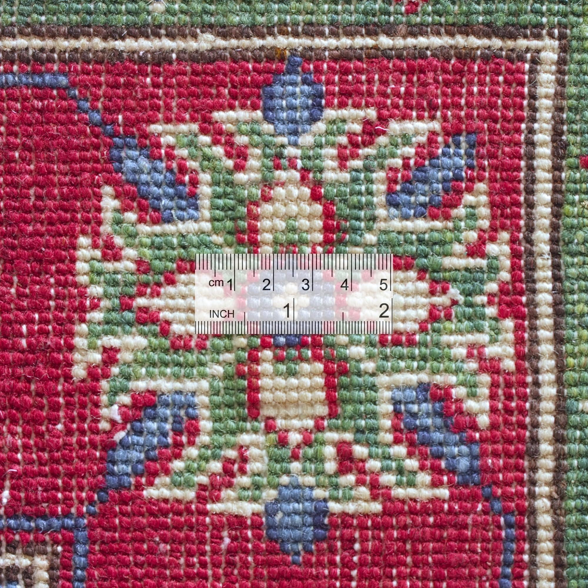 Detail image 9 of 10: 3' 10 x 6' 2 Hand Knotted Kazak Rug