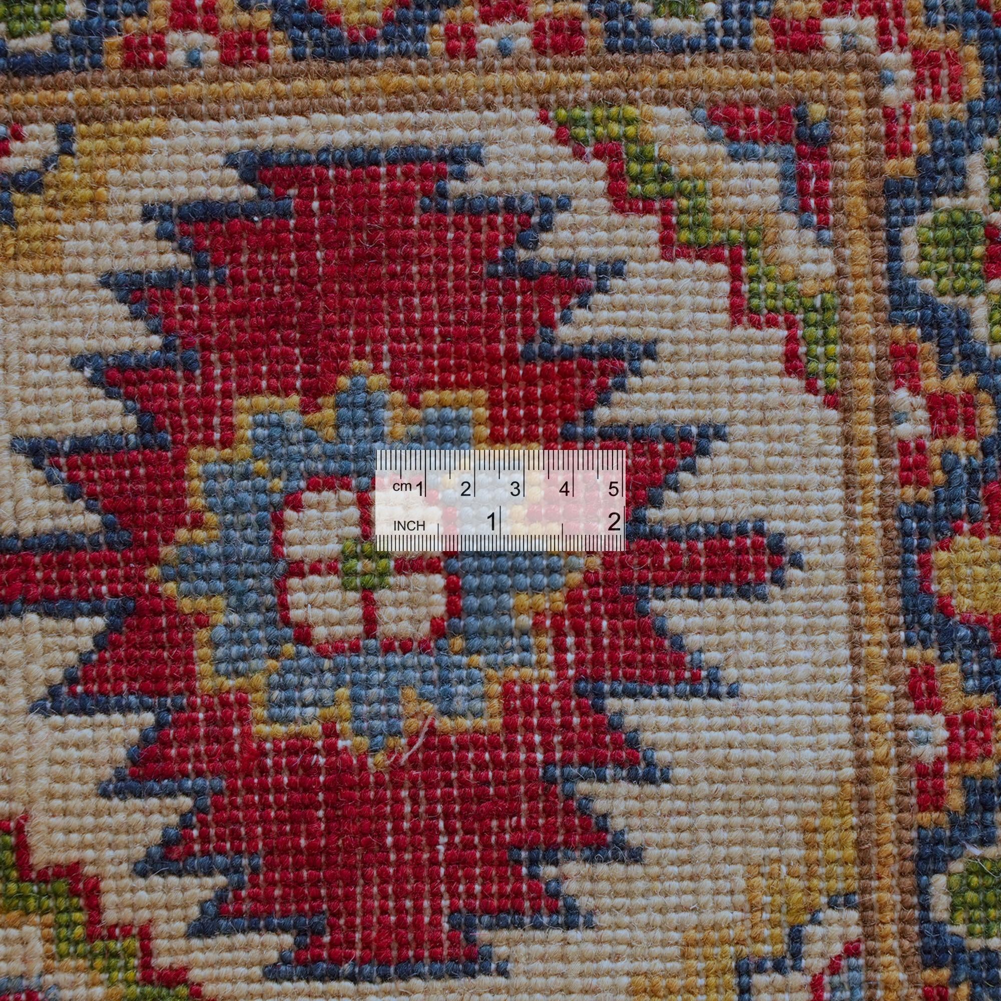 Detail image 9 of 10: 6' 9 x 9' 8 Hand Knotted Kazak Rug