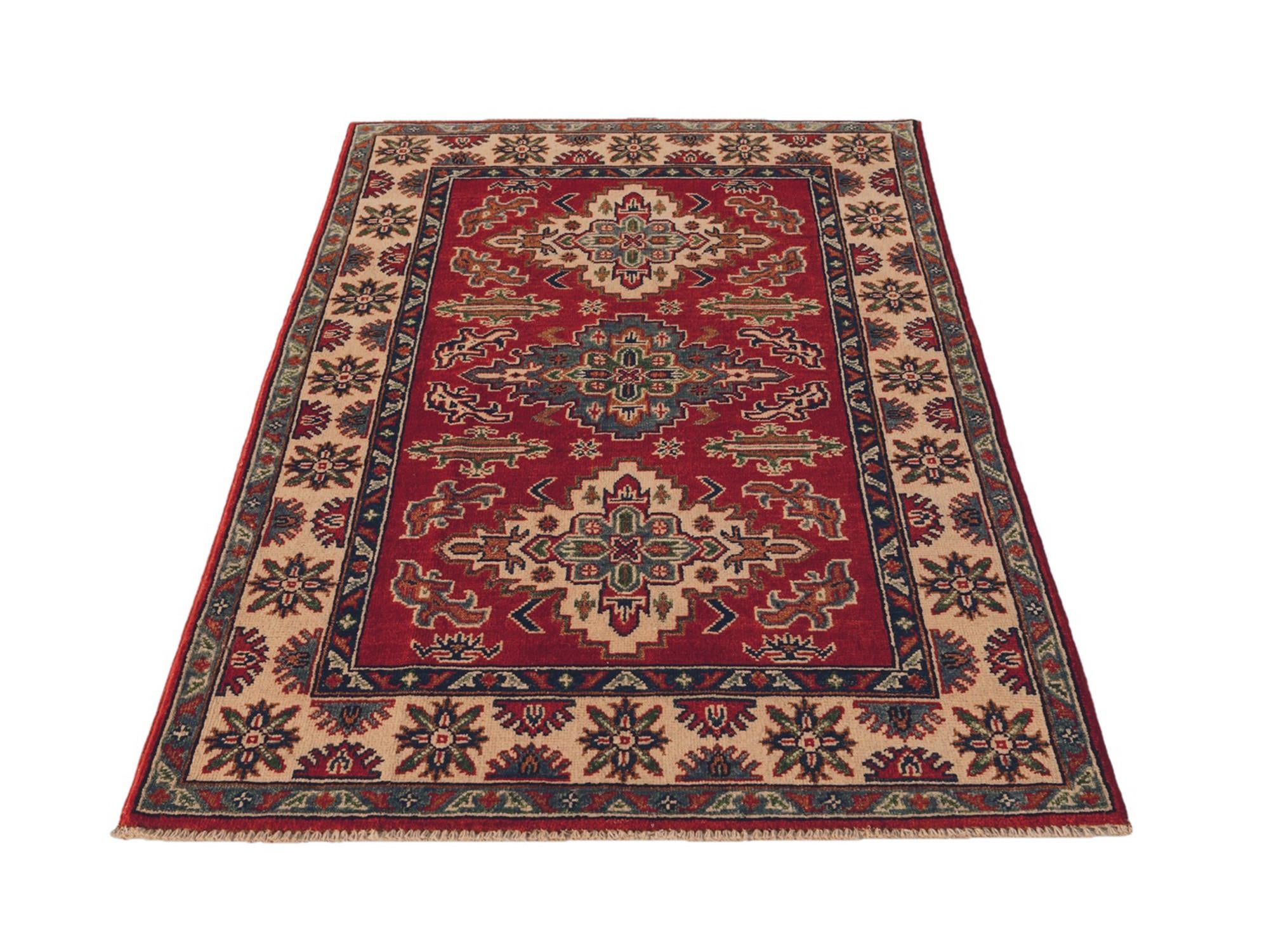 Detail image 5 of 11: 3' 3 x 5' 5 Hand Knotted Kazak Rug