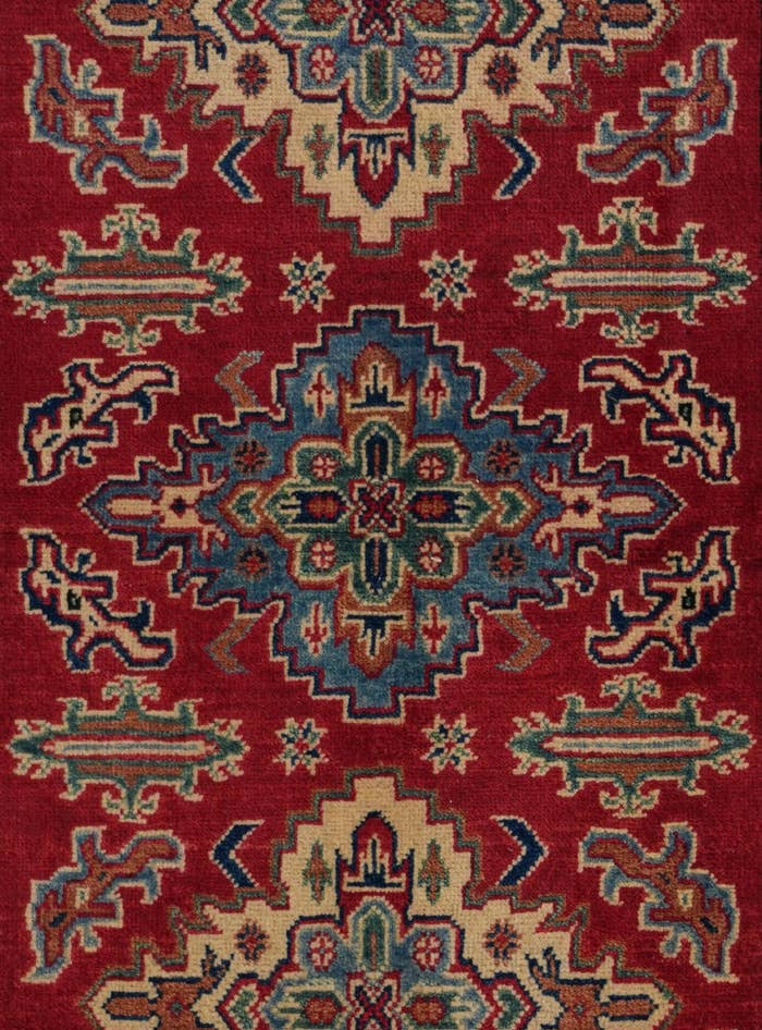 Detail image of 3' 3 x 5' 5 Hand Knotted Kazak Rug