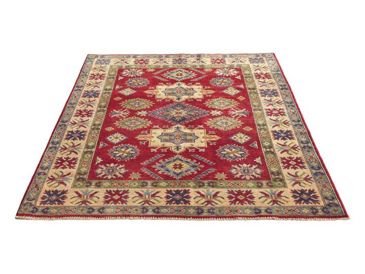 5' x 6' 8 Hand Knotted Kazak Rug