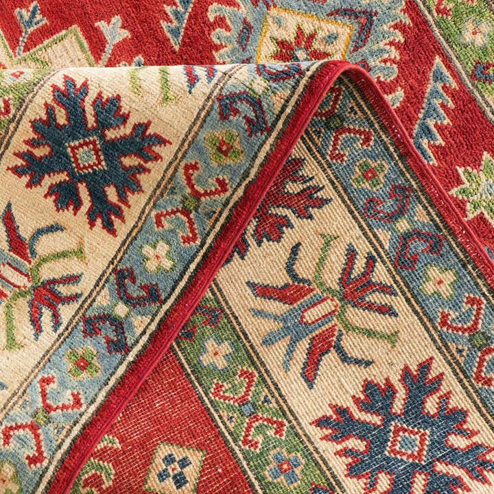 5' x 6' 8 Hand Knotted Kazak Rug