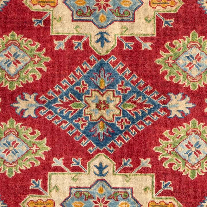 5' x 6' 8 Hand Knotted Kazak Rug