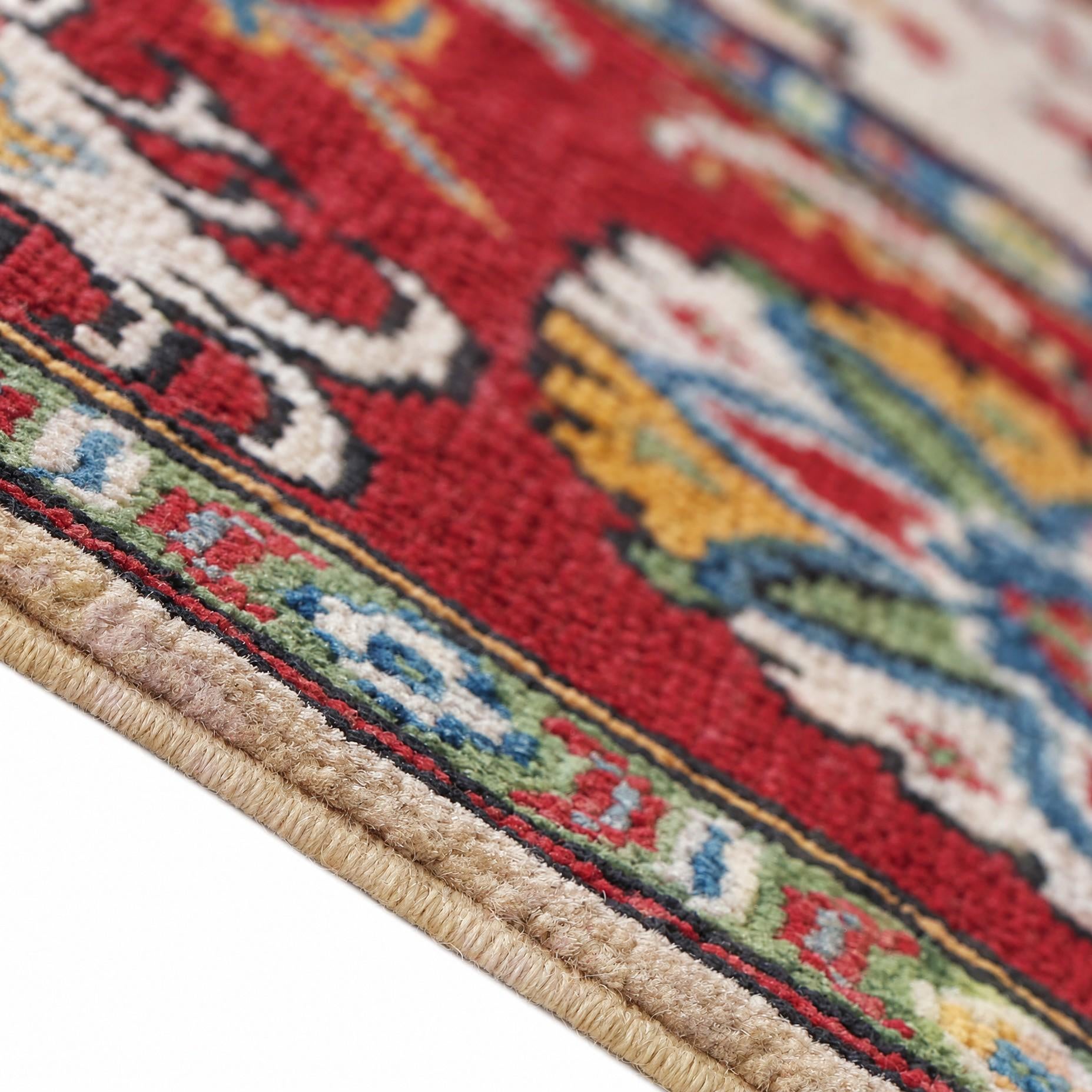 160cm x 210cm Handgeknüpft Kazak Teppich