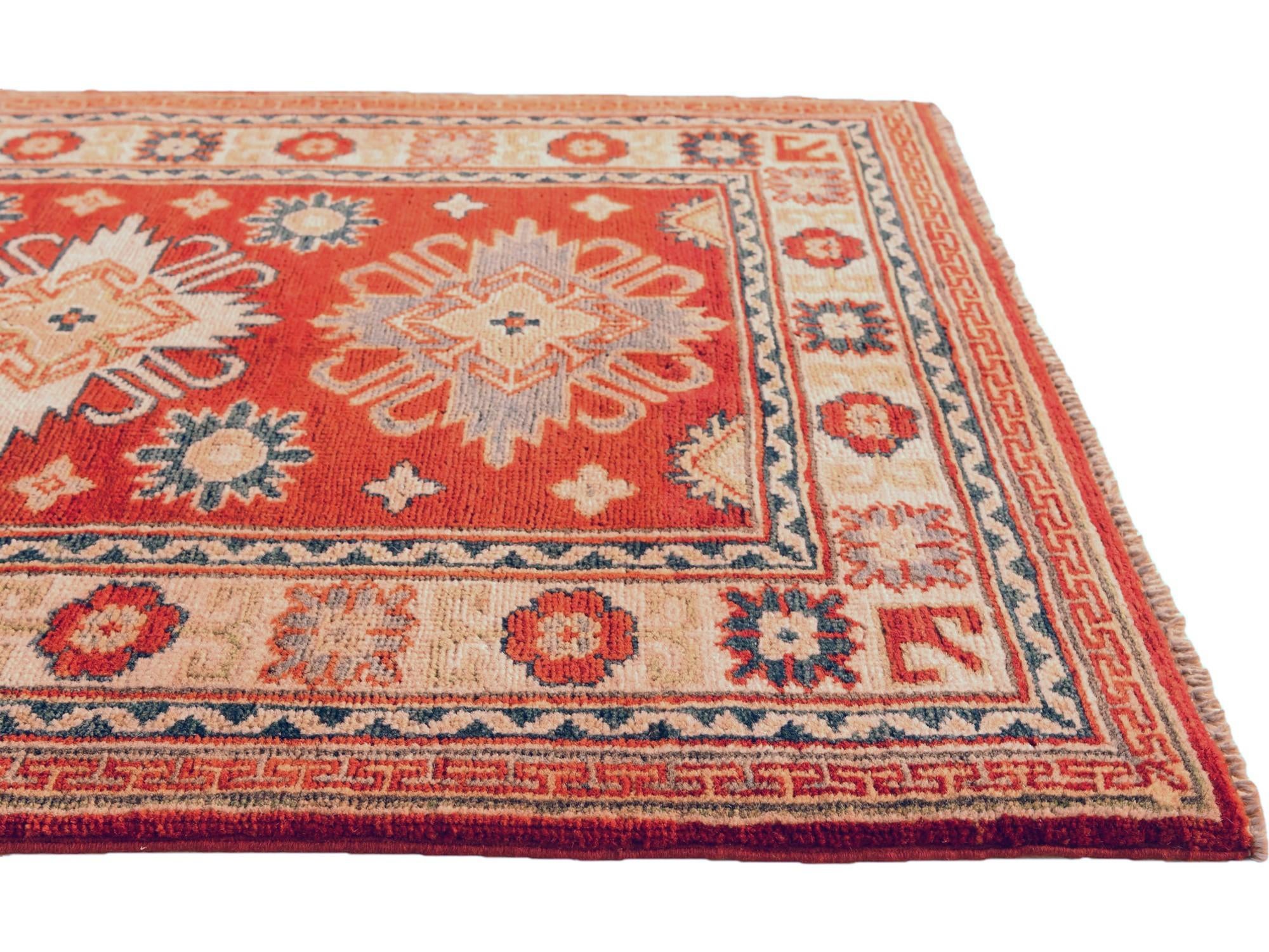 2' 9 x 3' 11 Hand Knotted Kazak Rug