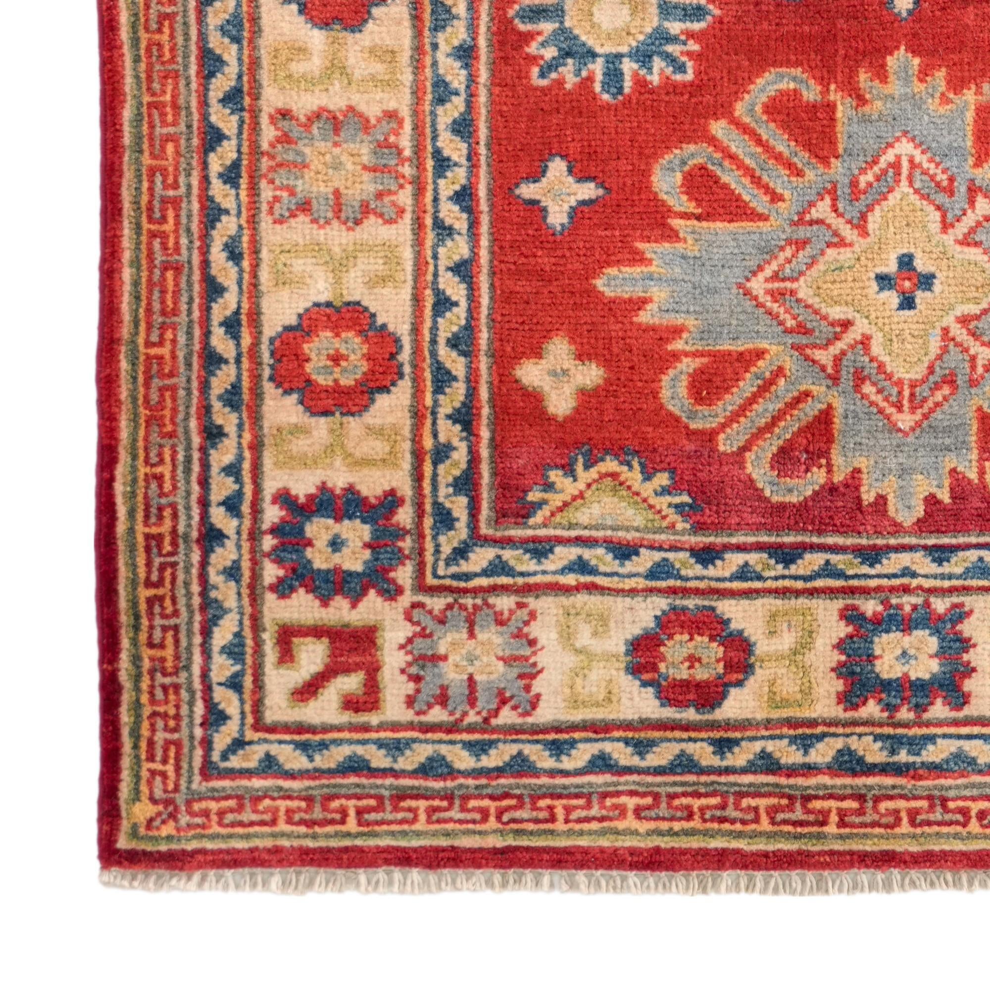 85cm x 120cm Hand Knotted Kazak Rug