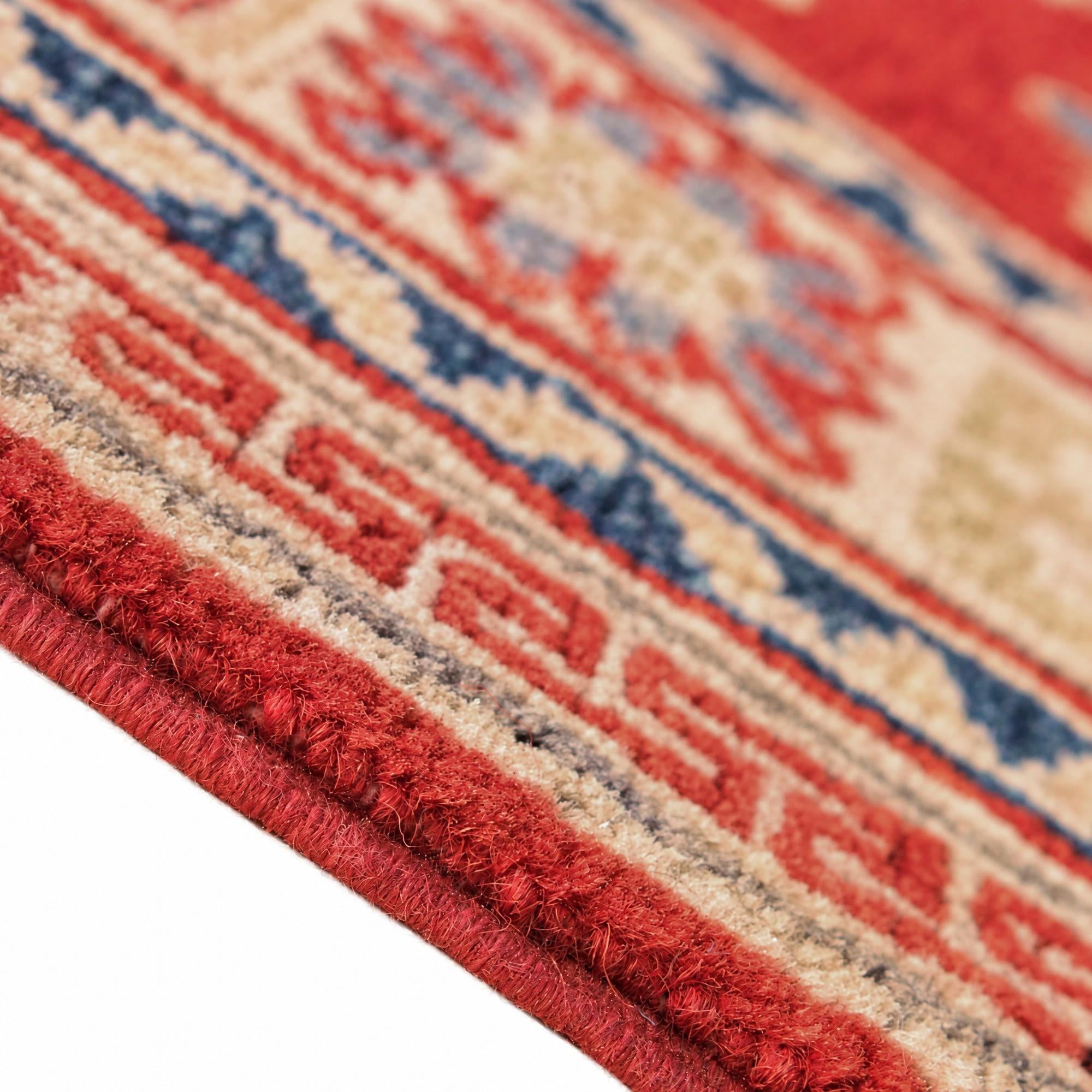 85cm x 120cm Hand Knotted Kazak Rug