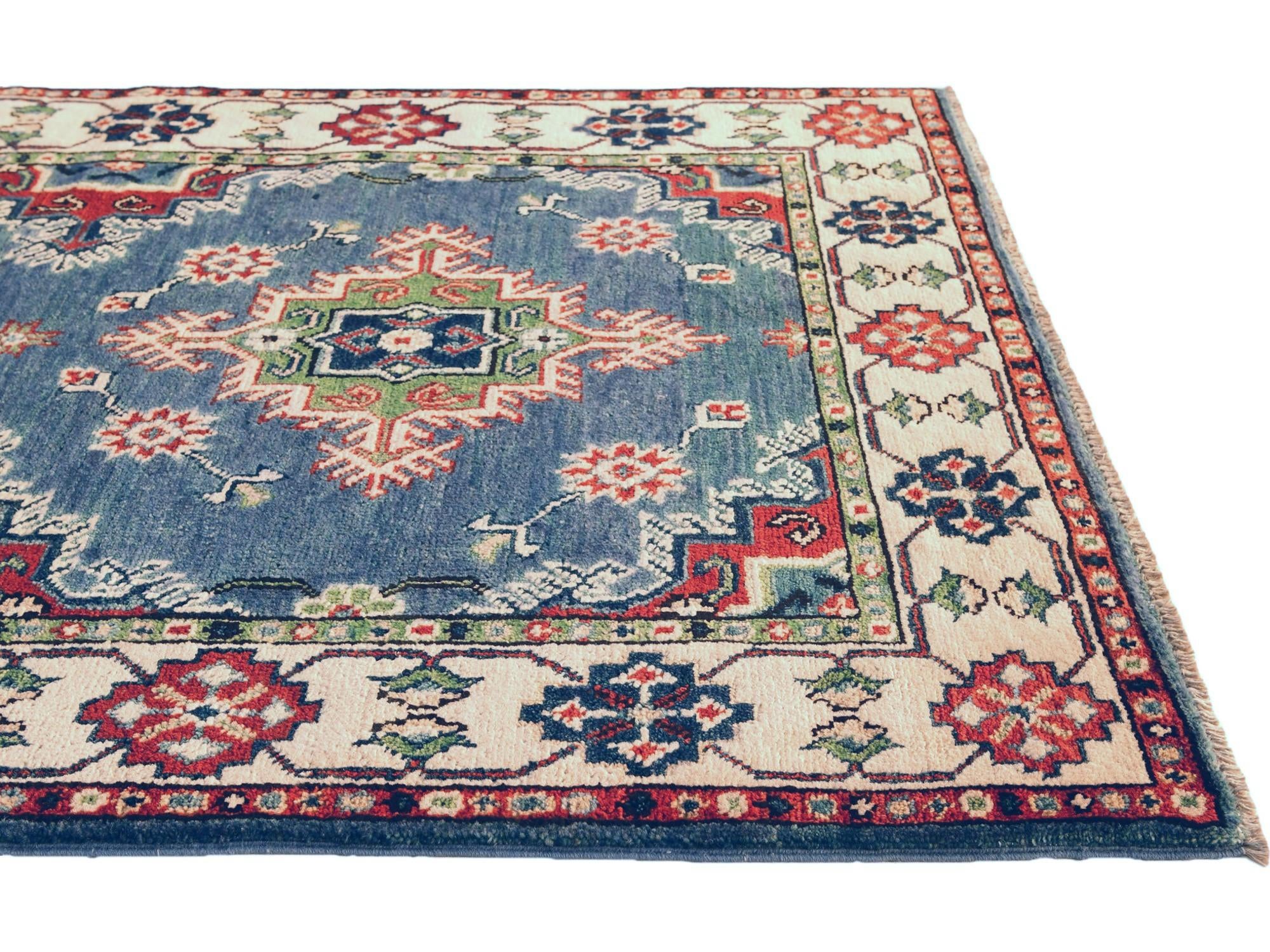 100cm x 155cm Hand Knotted Kazak Rug
