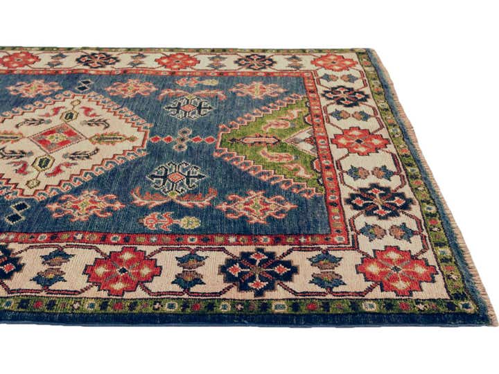 3' 3 x 4' 7 Hand Knotted Kazak Rug