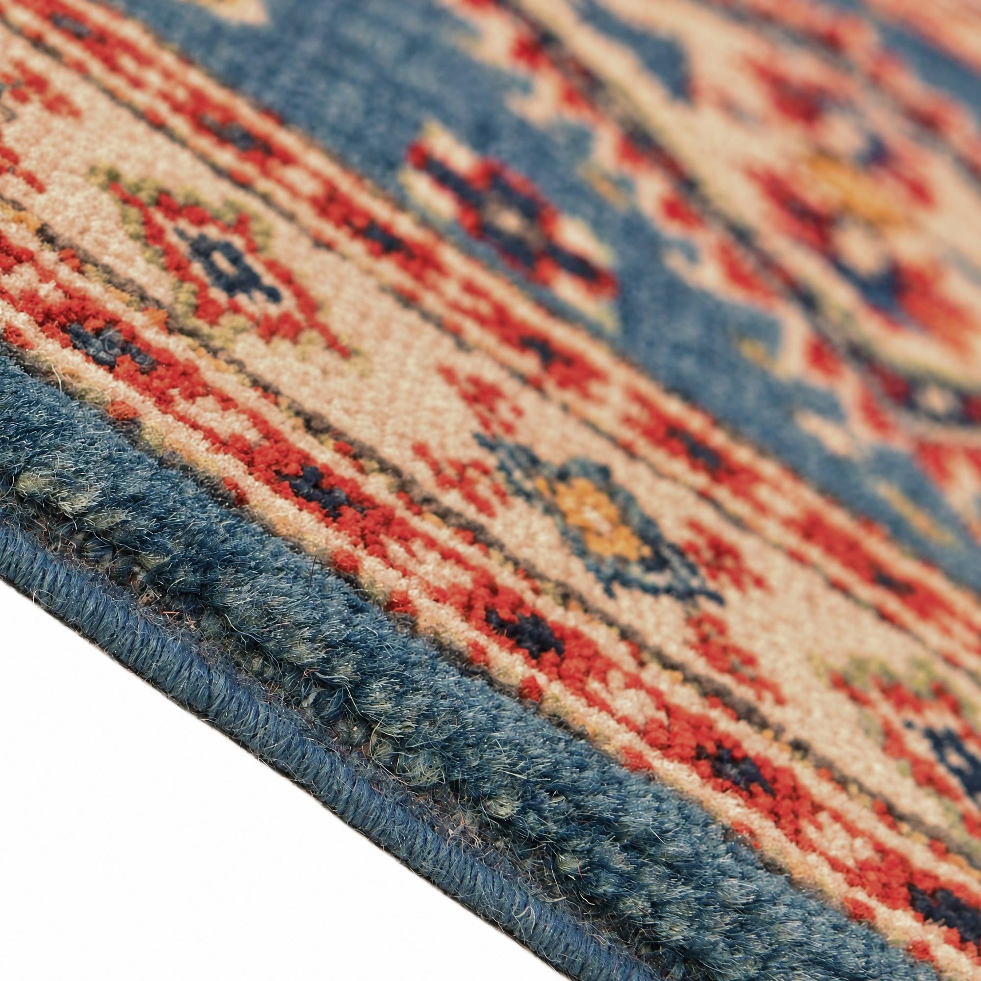 55cm x 85cm Hand Knotted Kazak Rug