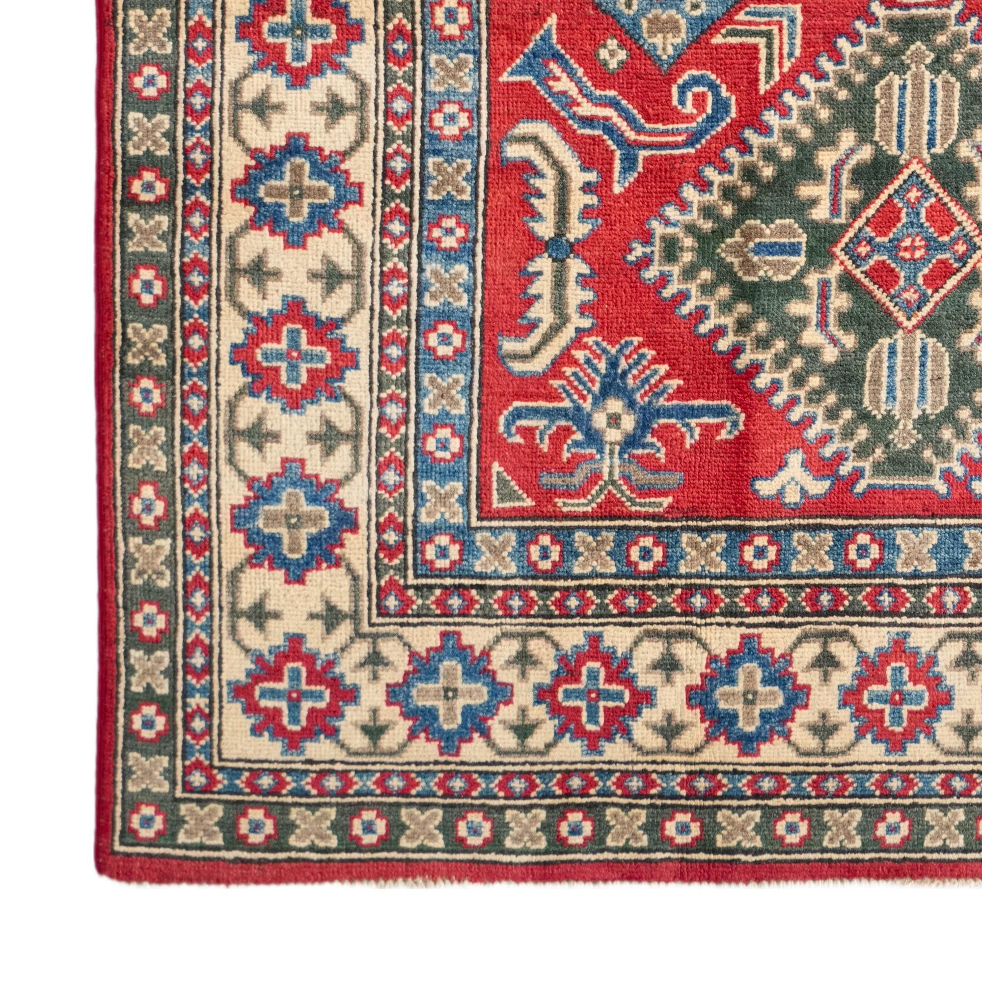 120cm x 180cm Hand Knotted Kazak Rug