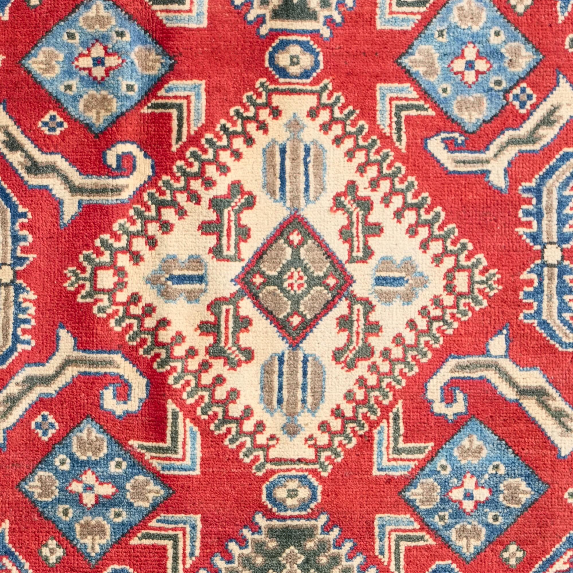 120cm x 180cm Hand Knotted Kazak Rug