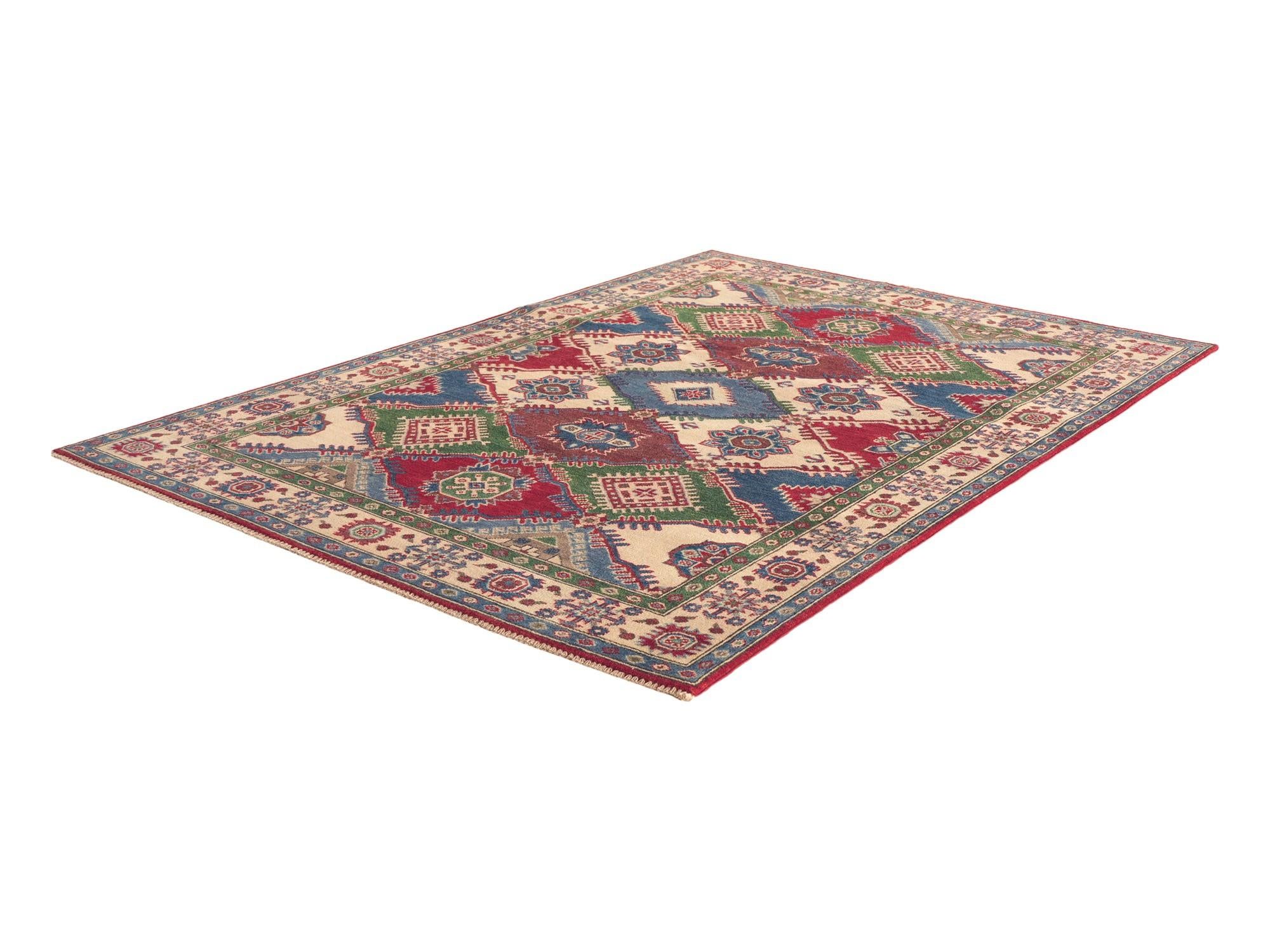 Detail image 4 of 10: 5' x 7' 2 Hand Knotted Kazak Rug