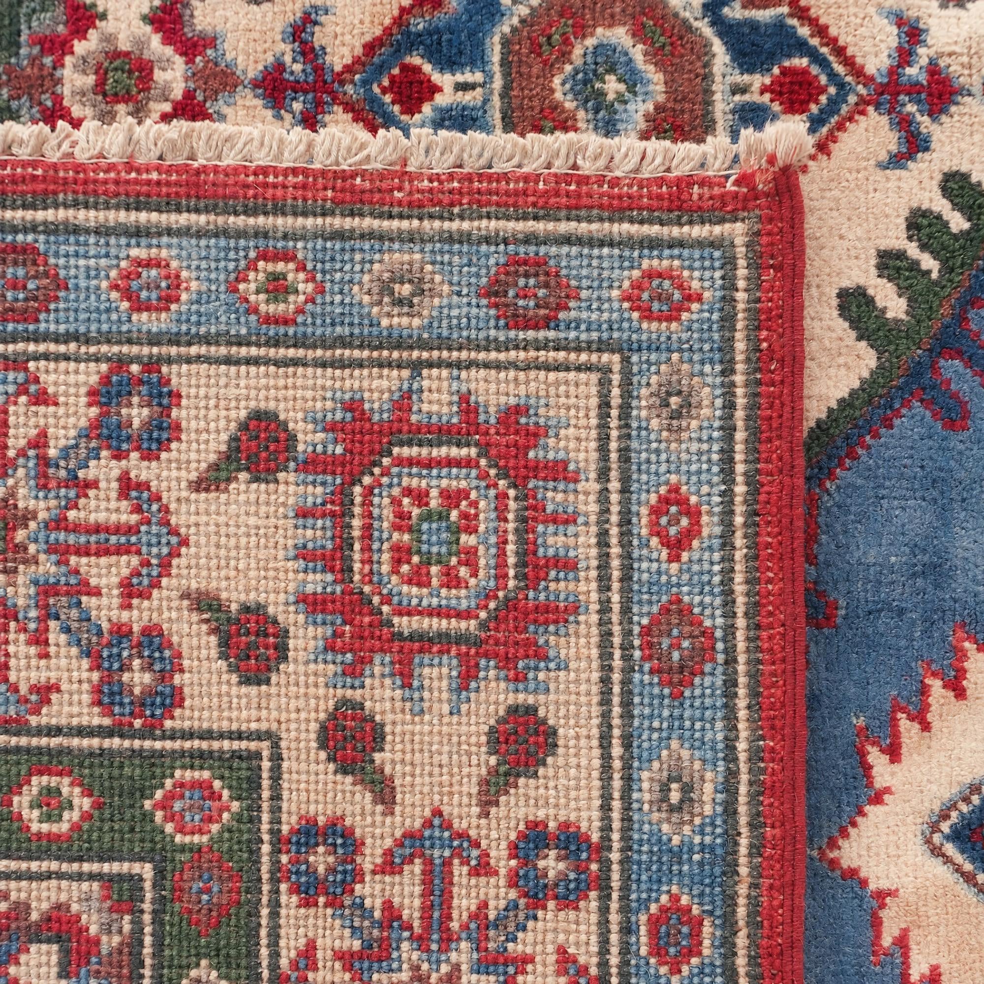 150cm x 220cm Handgeknüpft Kazak Teppich