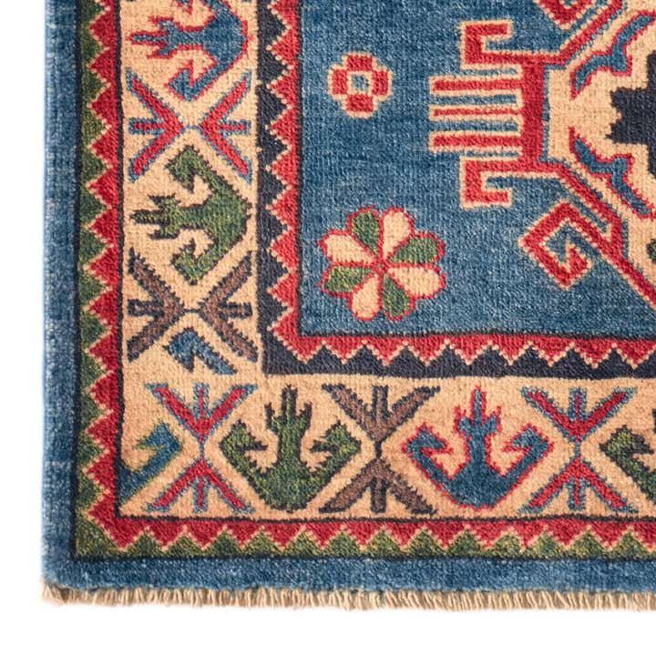 2' 8 x 4' Hand Knotted Kazak Rug