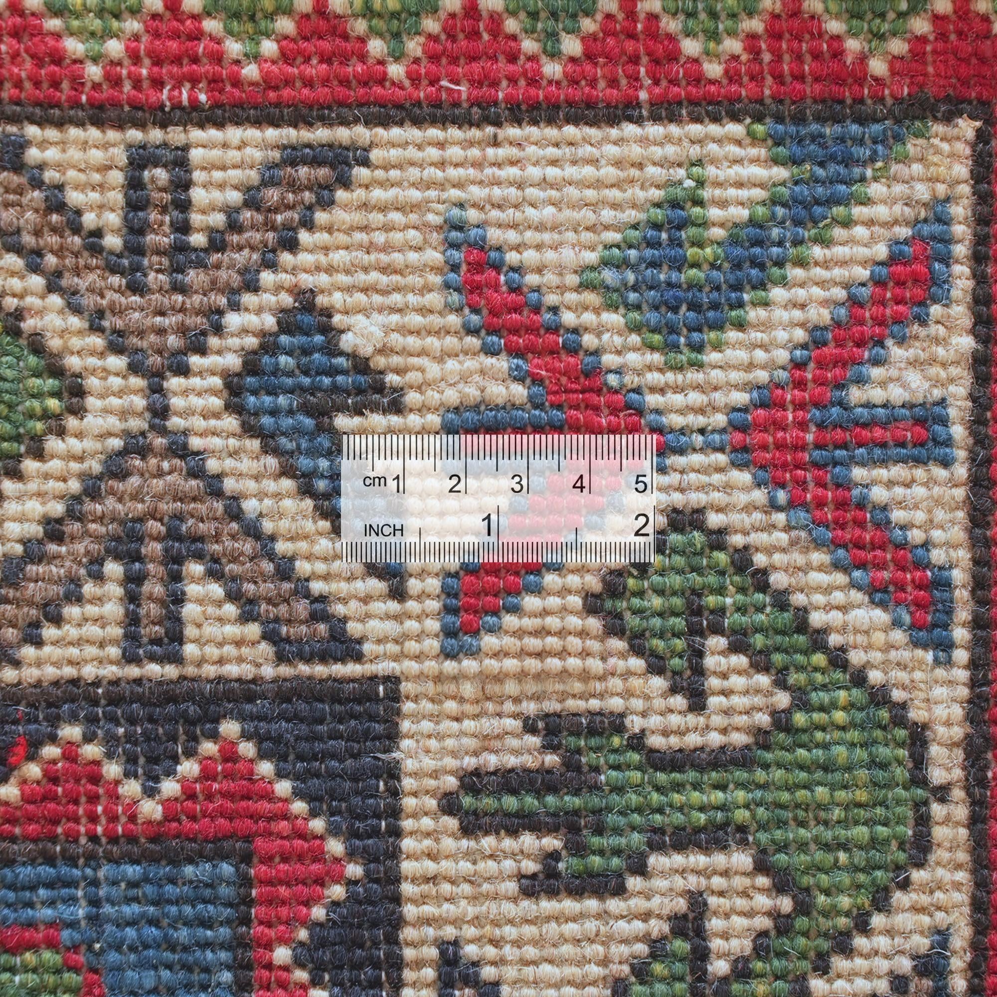80cm x 125cm Hand Knotted Kazak Rug
