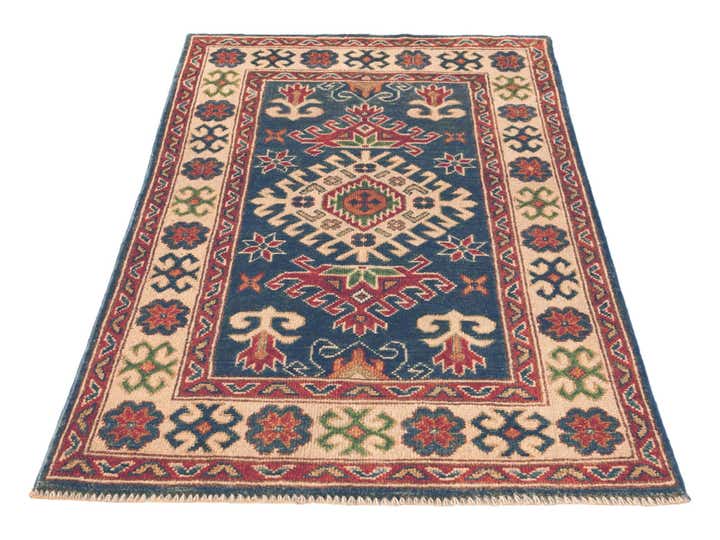 2' 6 x 4' 3 Hand Knotted Kazak Rug