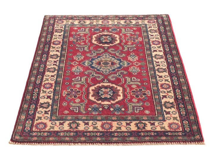 2' 9 x 4' 1 Hand Knotted Kazak Rug