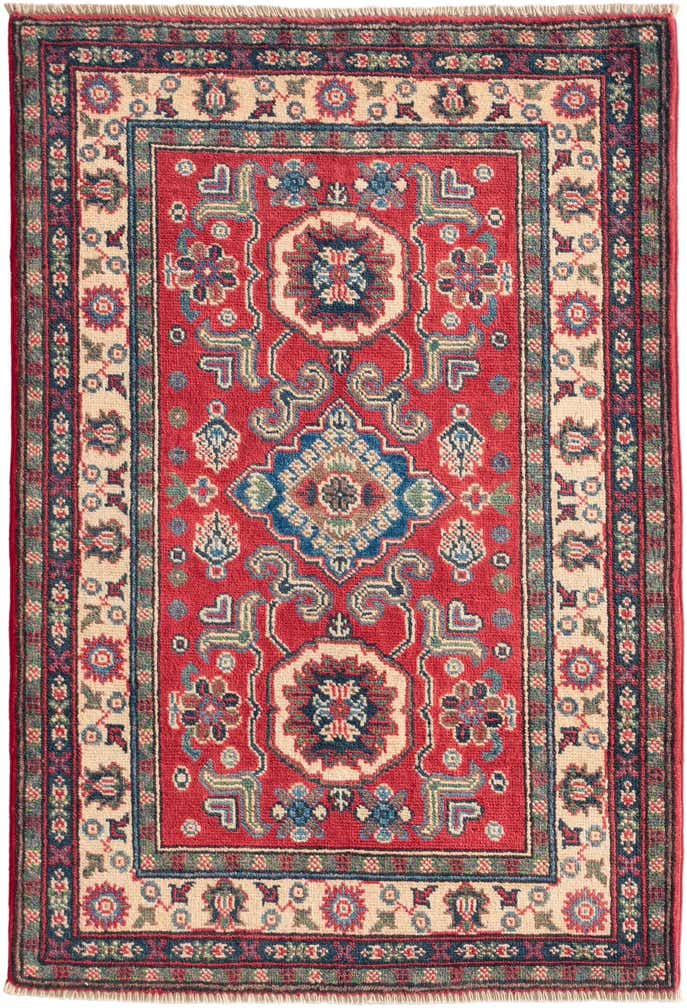 2' 9 x 4' 1 Hand Knotted Kazak Rug