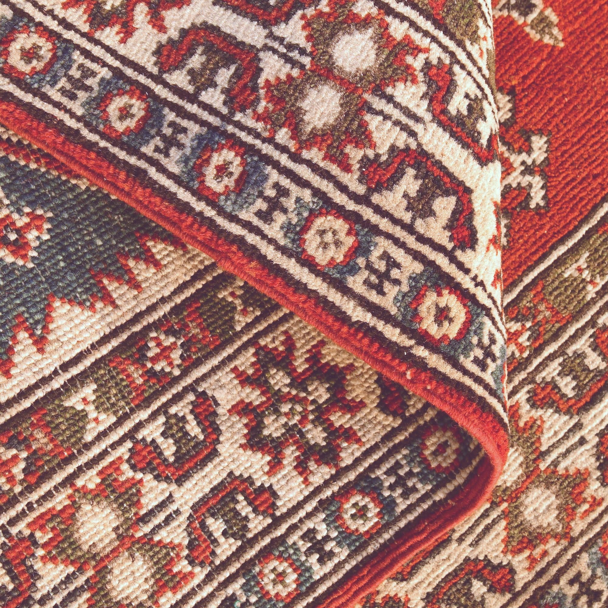 2' 11 x 3' 11 Hand Knotted Kazak Rug