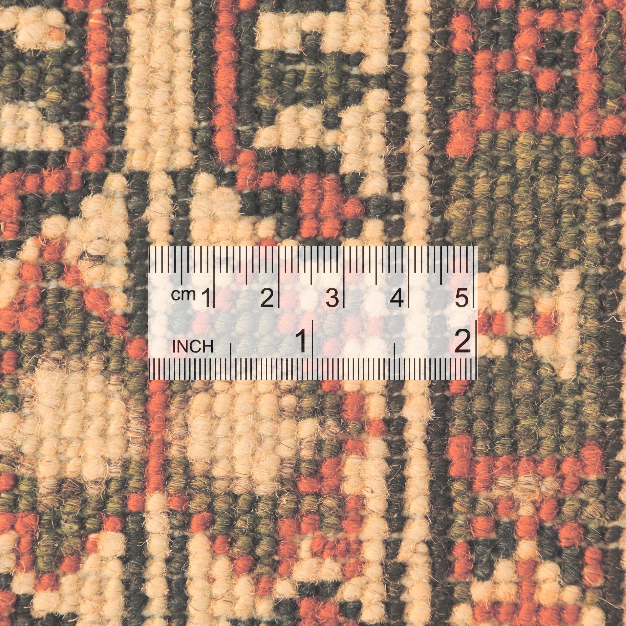 2' 11 x 3' 11 Hand Knotted Kazak Rug