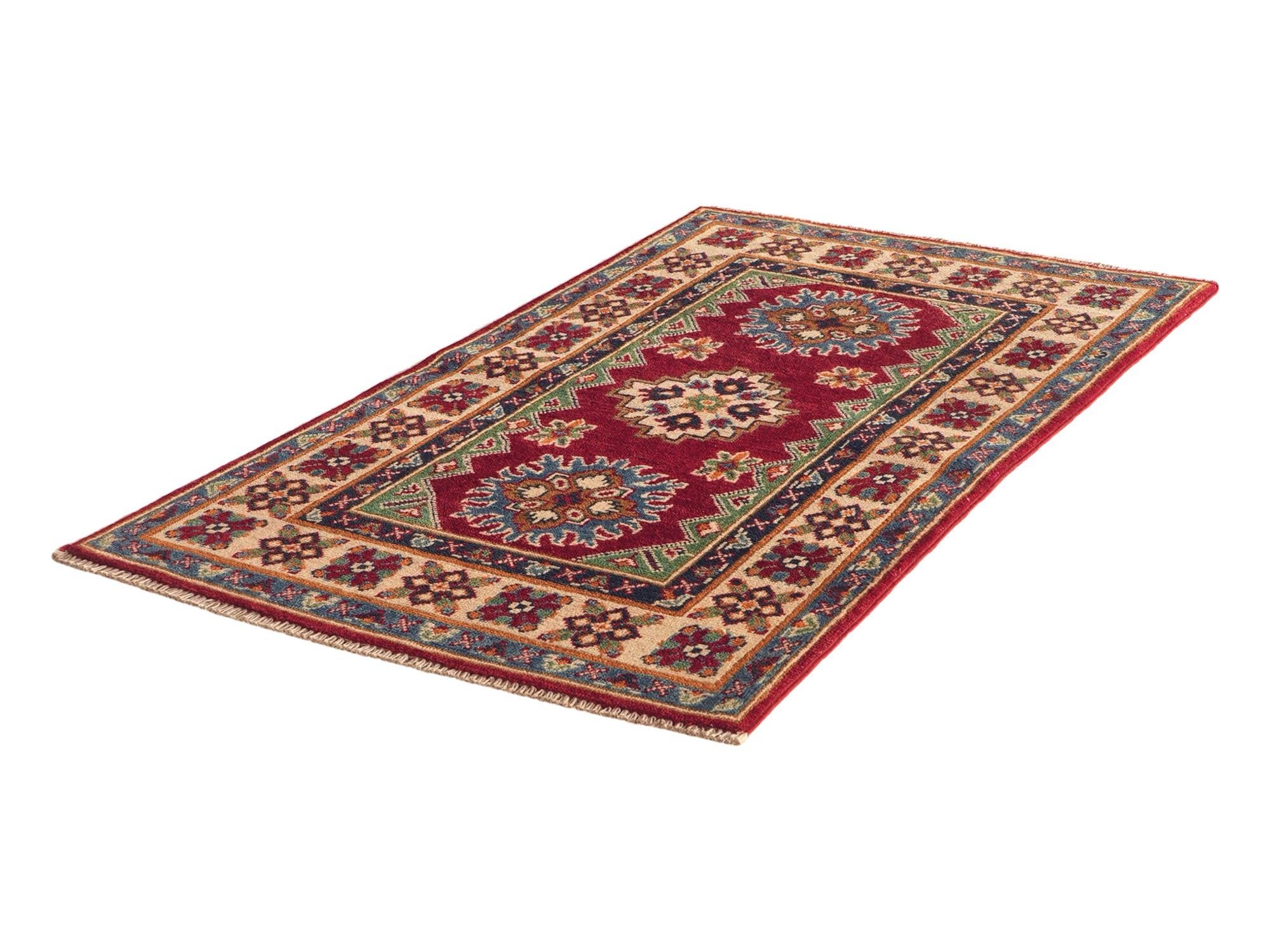 Detail image 4 of 10: 2' 6 x 4' 4 Hand Knotted Kazak Rug