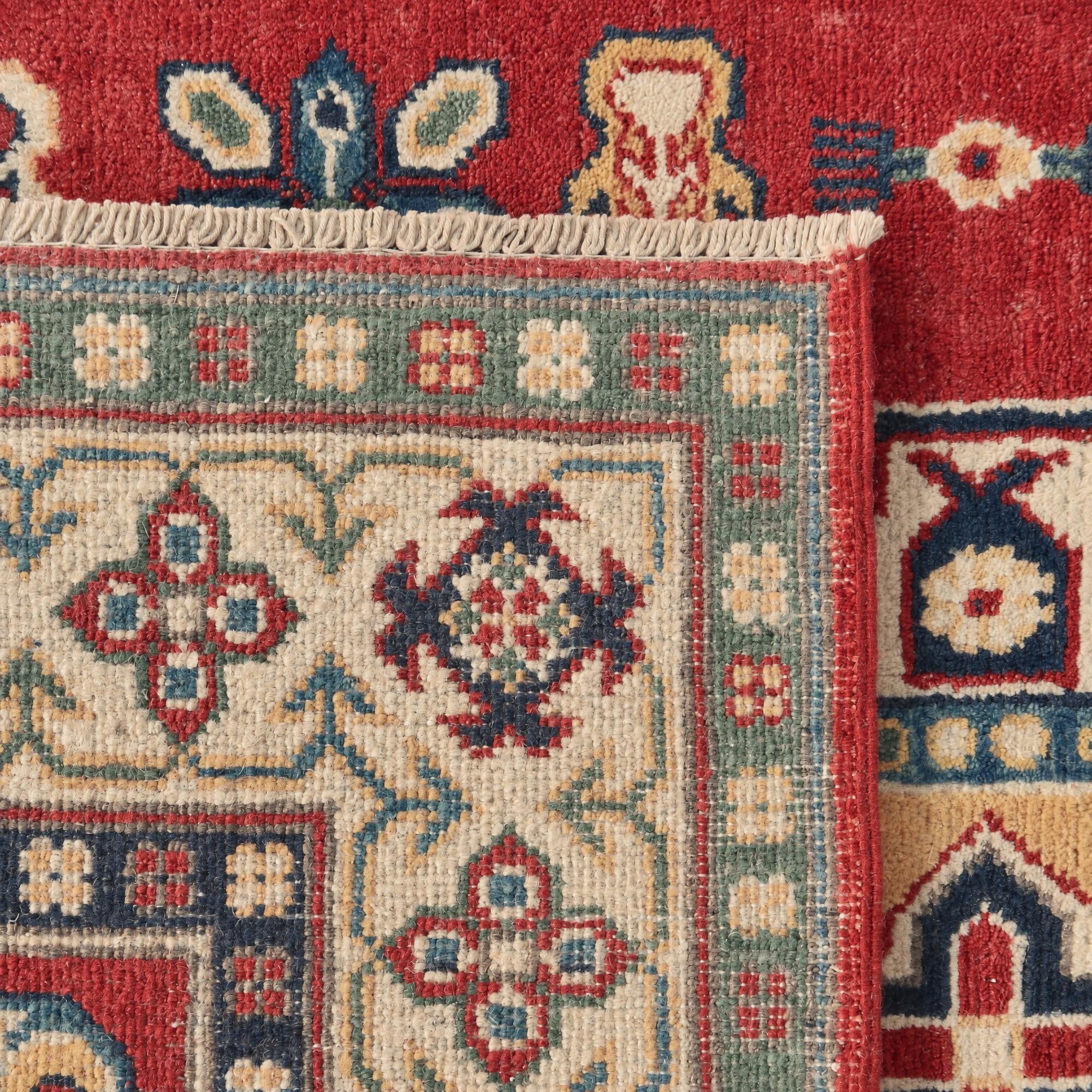 120cm x 180cm Hand Knotted Kazak Rug