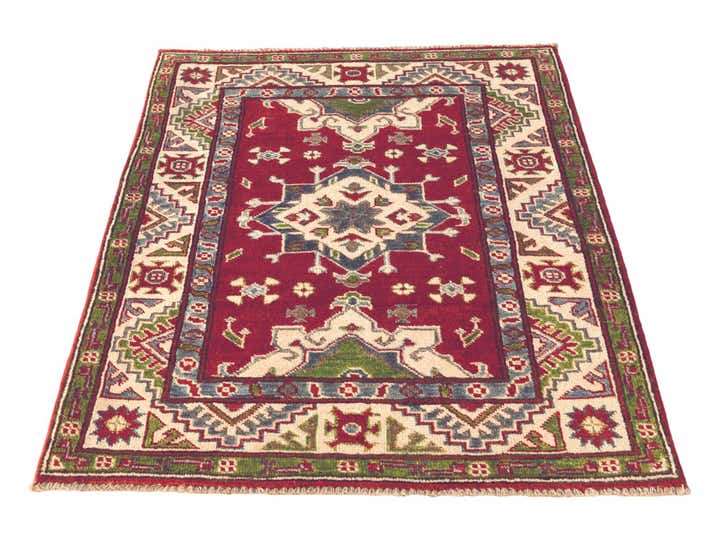 2' 9 x 3' 10 Hand Knotted Kazak Rug