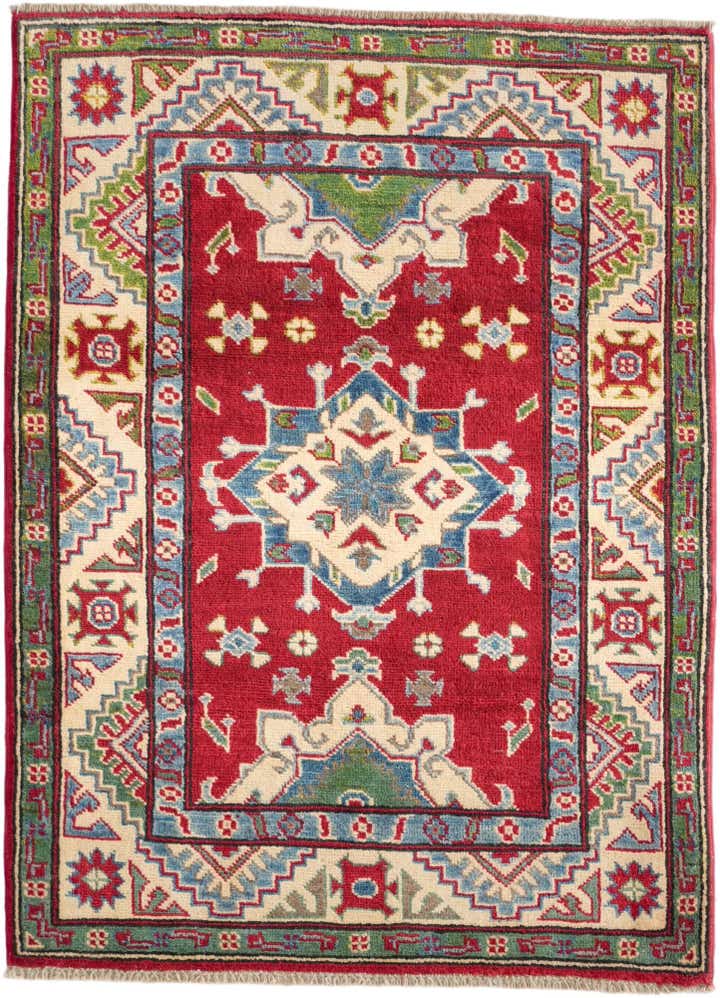 2' 9 x 3' 10 Hand Knotted Kazak Rug