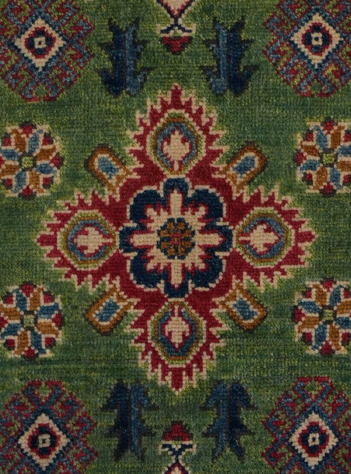 Detail image of 2' x 3' 1 Hand Knotted Kazak Rug