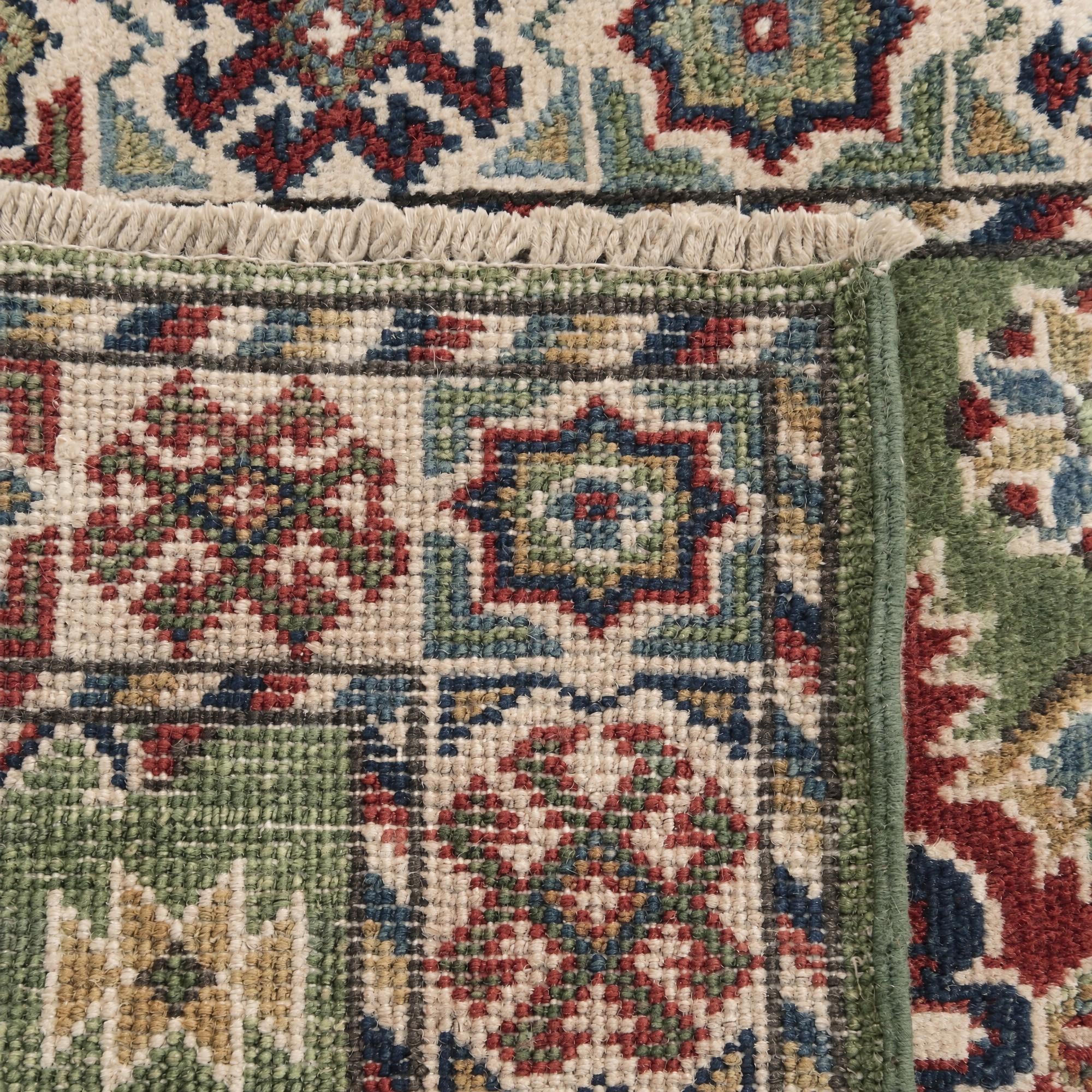 60cm x 95cm Hand Knotted Kazak Rug