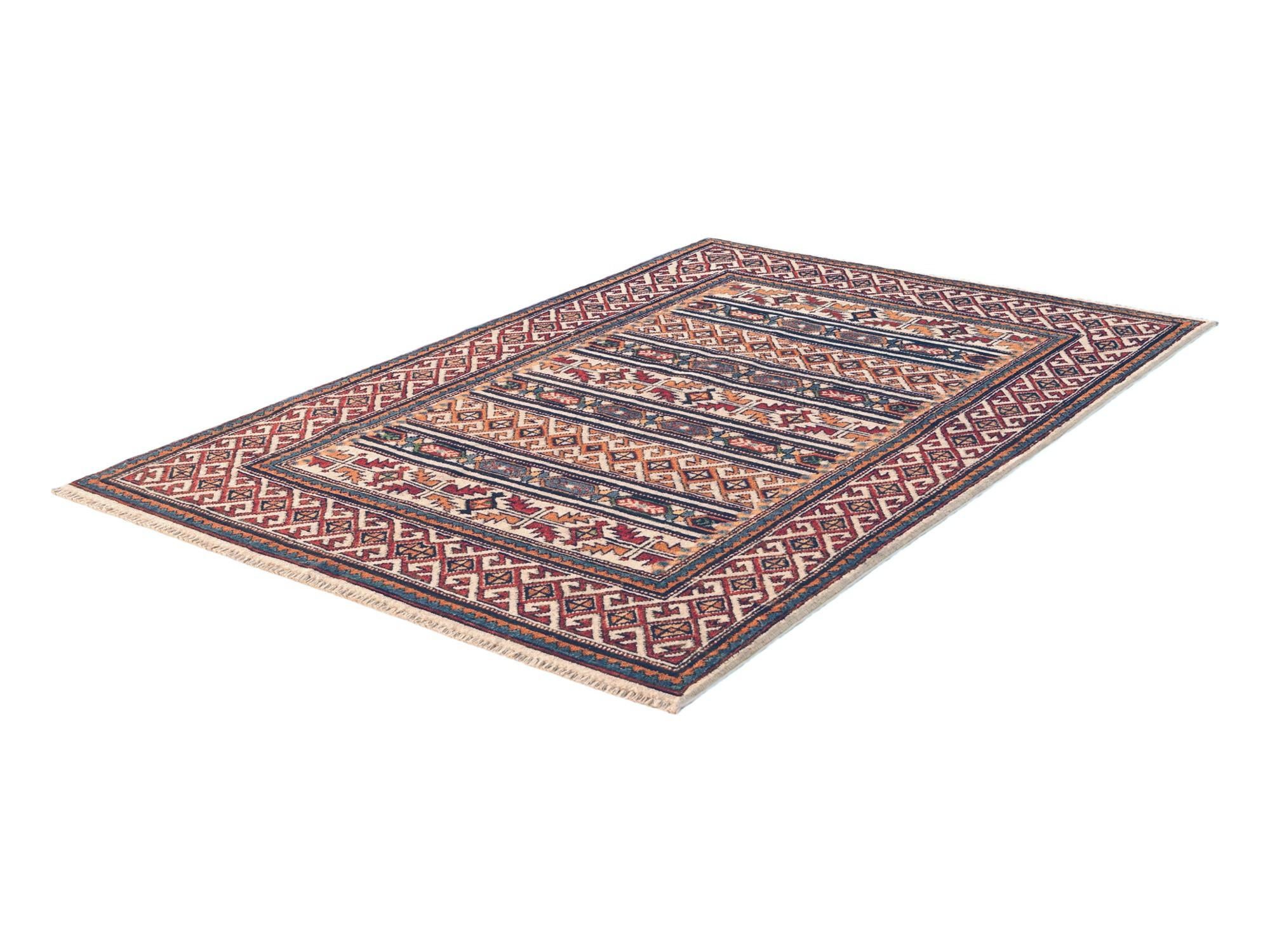 3' 11 x 5' 10 Hand Knotted Kazak Rug