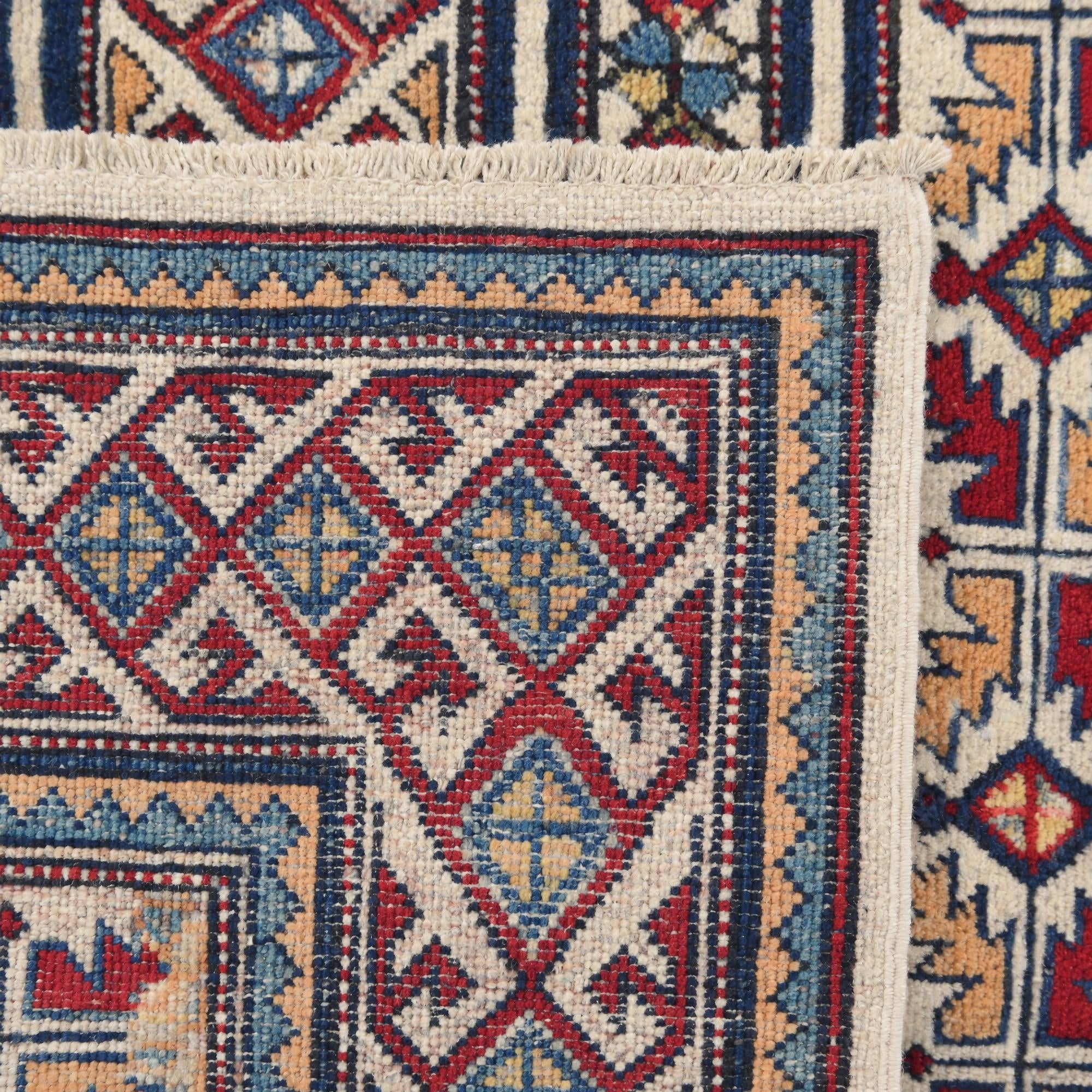 120cm x 180cm Hand Knotted Kazak Rug