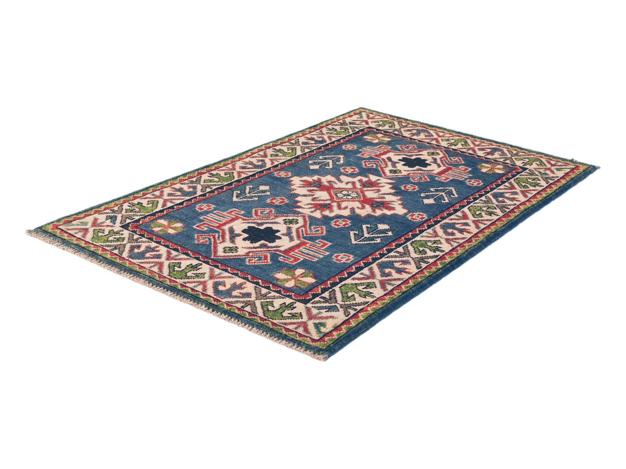 85cm x 130cm anudado a mano Kazak Alfombra
