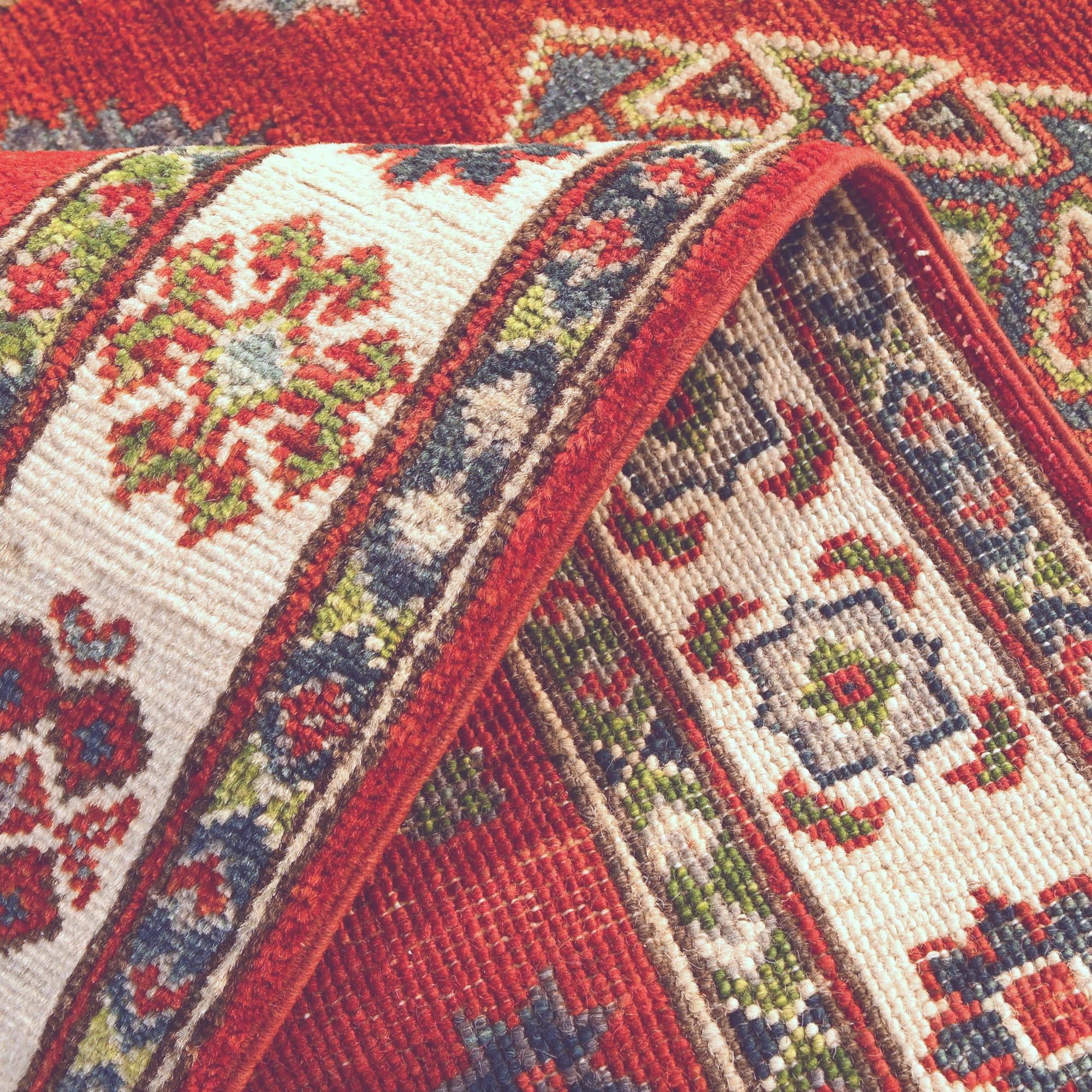2' 7 x 4' 3 Hand Knotted Kazak Rug