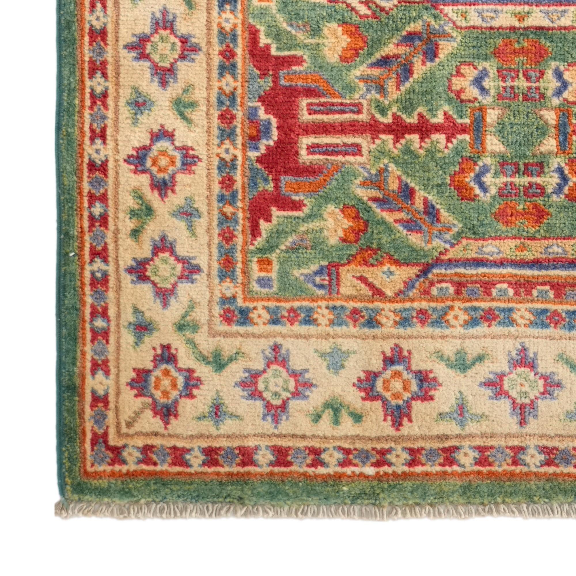 80cm x 120cm Hand Knotted Kazak Rug