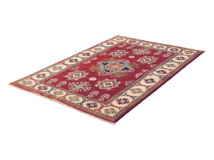 3' 5 x 4' 10 Hand Knotted Kazak Rug