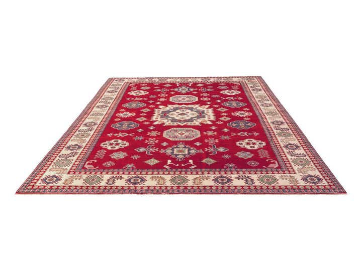 9' 11 x 13' 5 Hand Knotted Kazak Rug