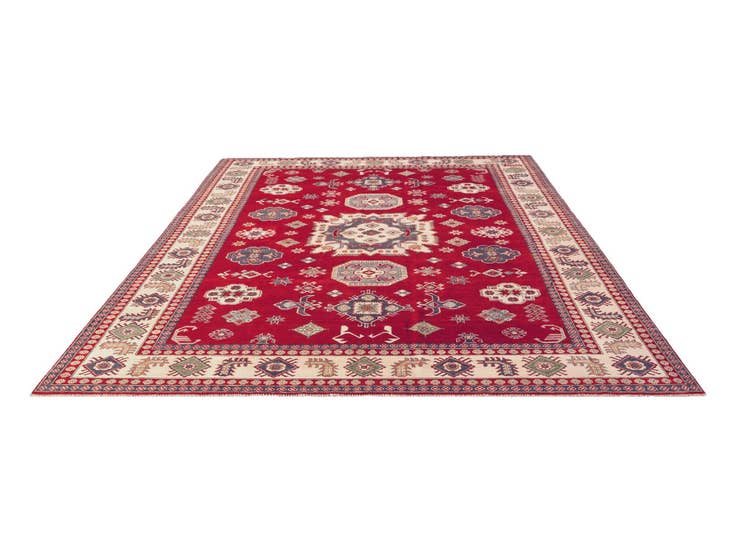 Detail image of 9' 11 x 13' 5 Hand Knotted Kazak Rug