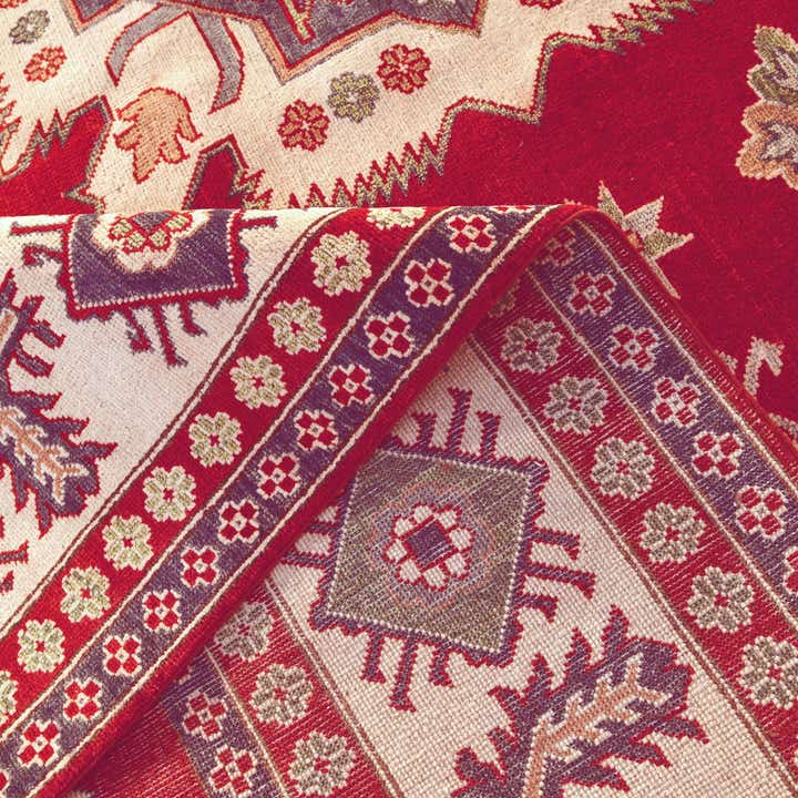 9' 11 x 13' 5 Hand Knotted Kazak Rug