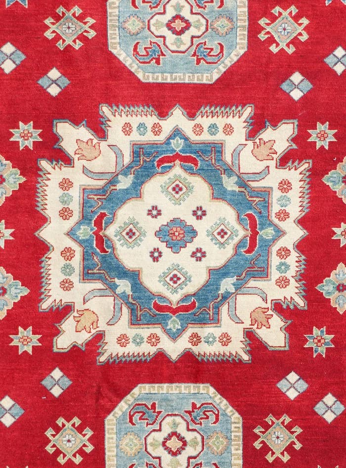 Detail image of 9' 11 x 13' 5 Hand Knotted Kazak Rug