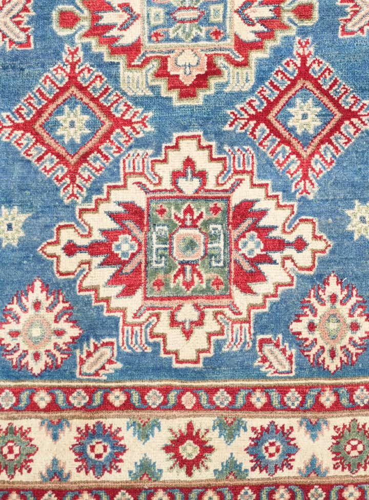 3' 5 x 5' 1 Hand Knotted Kazak Rug