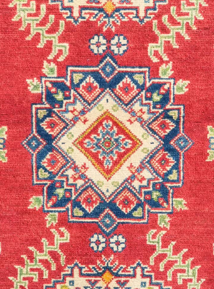 3' 4 x 5' 5 Hand Knotted Kazak Rug