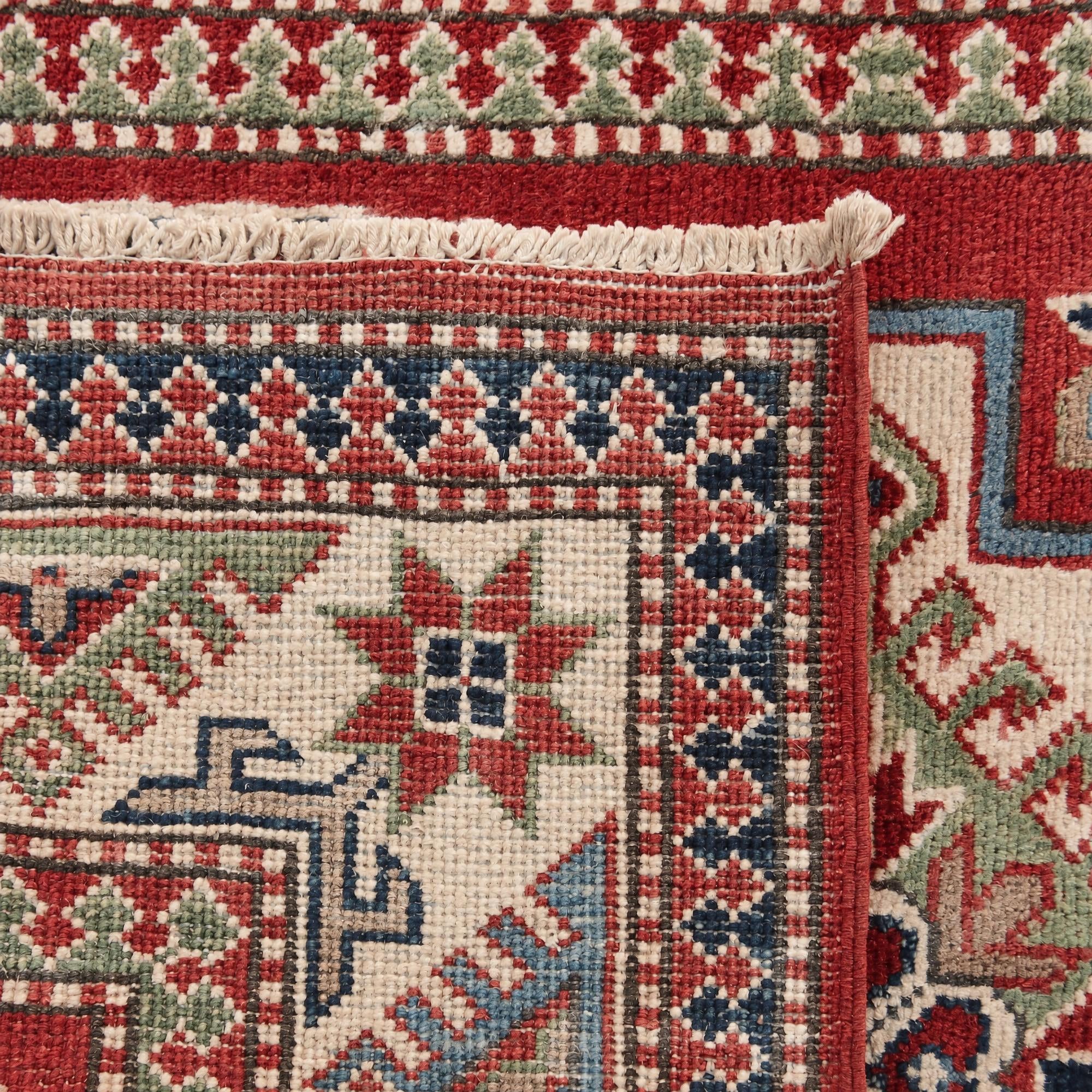 105cm x 150cm Hand Knotted Kazak Rug