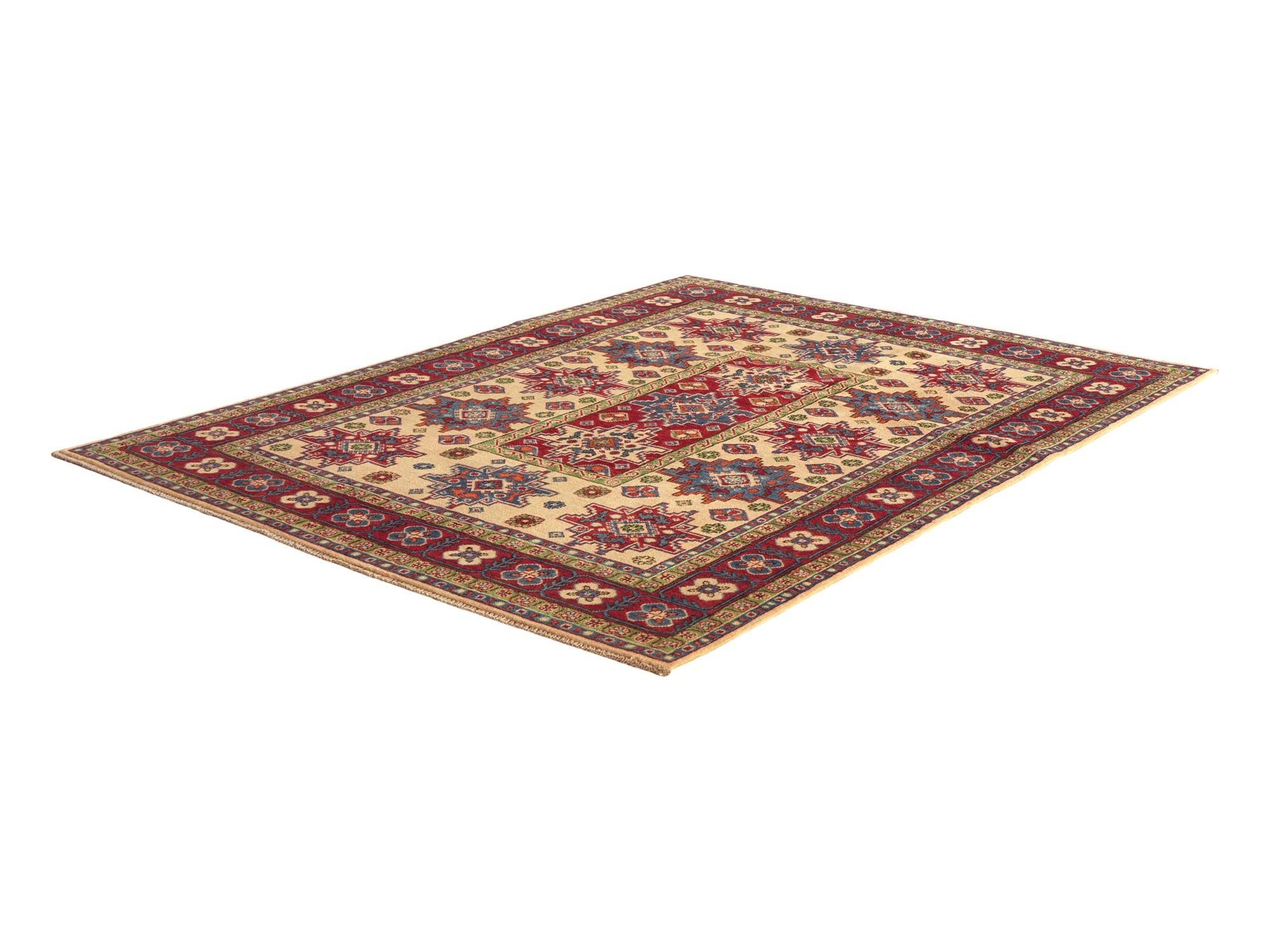5' 1 x 7' Hand Knotted Kazak Rug