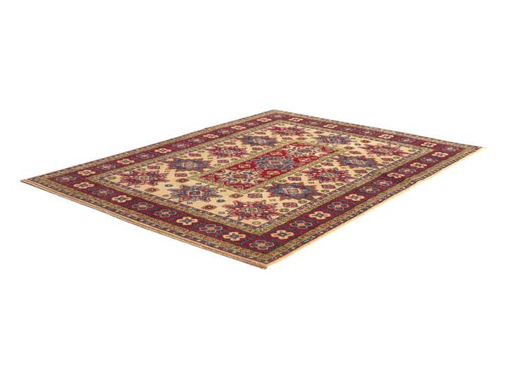 5' 1 x 7' Hand Knotted Kazak Rug