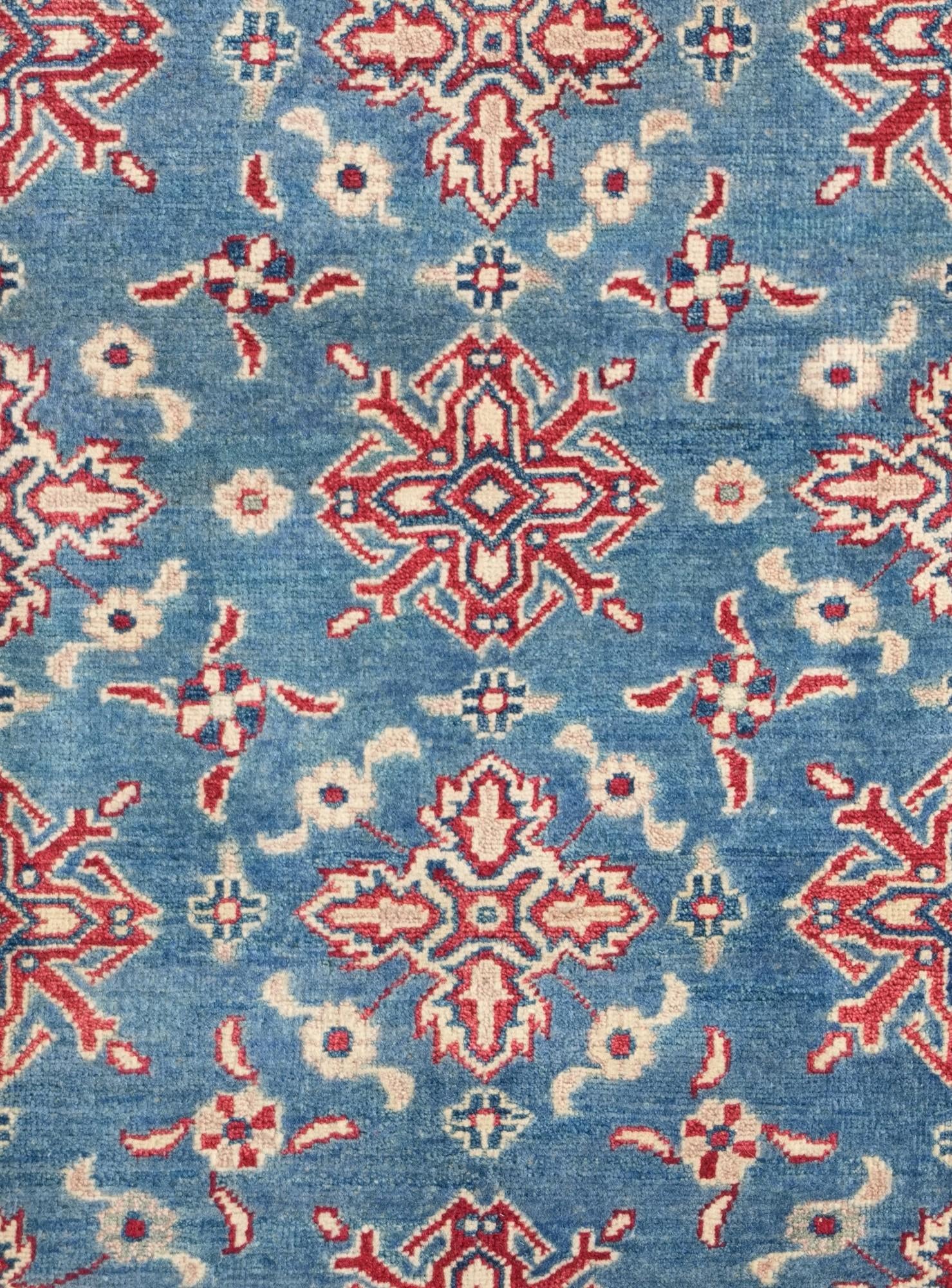 3' 5 x 4' 10 Hand Knotted Kazak Rug