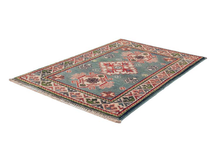 Detail image of 1' 10 x 2' 11 Hand Knotted Kazak Rug