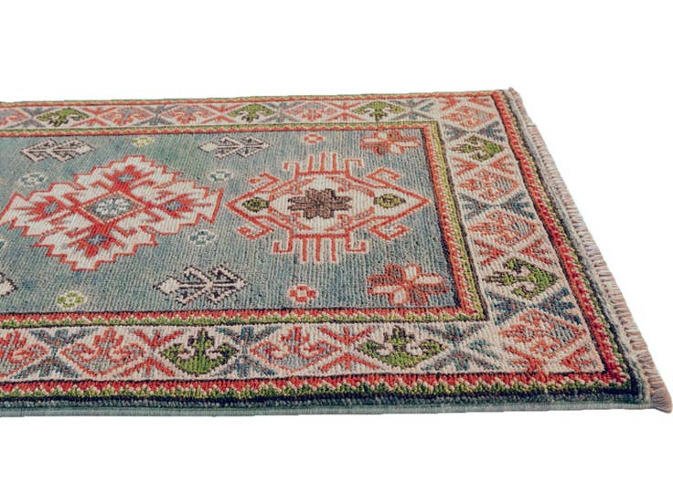 Detail image of 1' 10 x 2' 11 Hand Knotted Kazak Rug